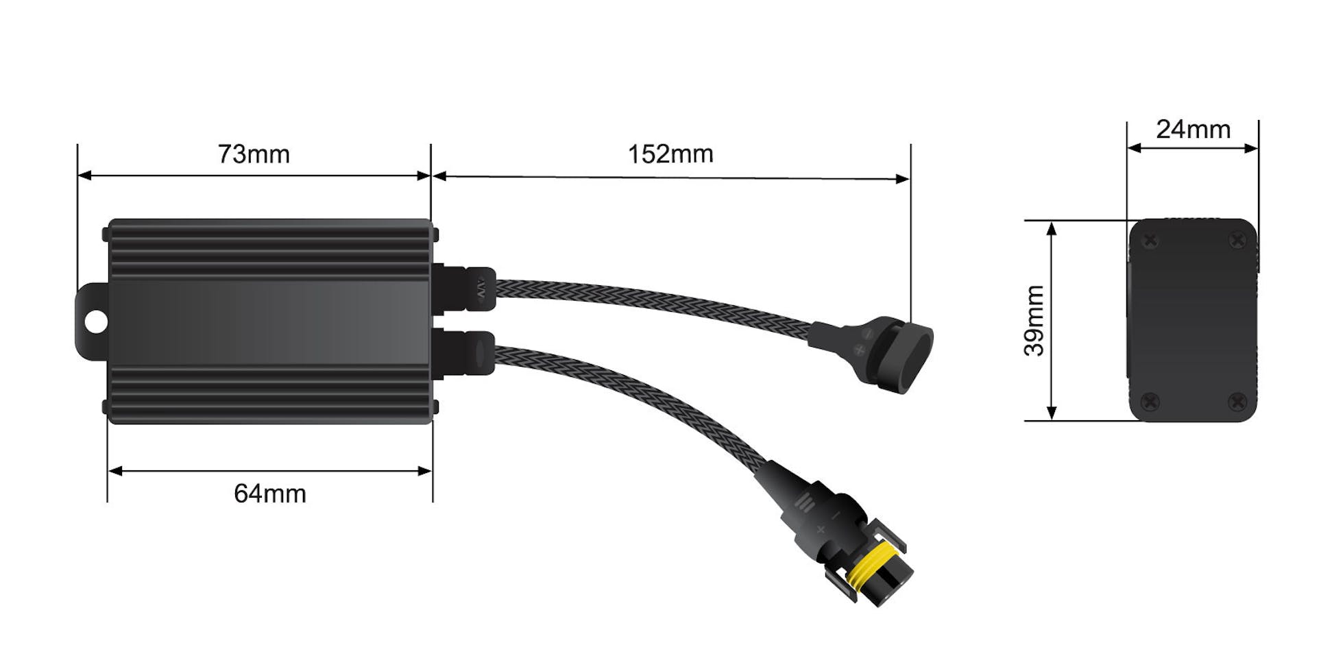 H8 H9 H11 H16 CANBUS Cancellation Module